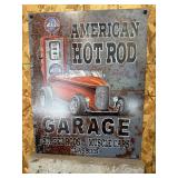 American hot Rod garage sign