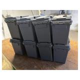 Plastic ammo boxes