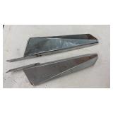 Motorcycle chrome trim