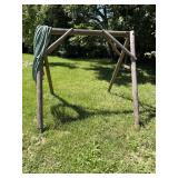 Wooden swing or other frame