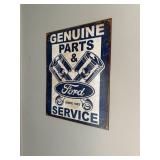 Genuine parts Ford service sign