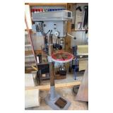 Machine tool floor drill press