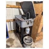 Parts washer, central machinery