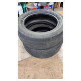 Two 205/55R16 Bridgestone tires