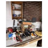 Empty ammo boxes and empty containers contents o