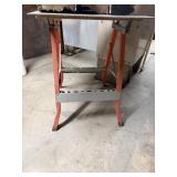 Workman fold up table
