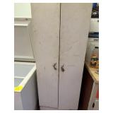 Metal white cabinet