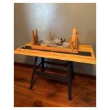 Gun site rest work table
