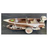 Boat with trailer