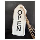 Open close sign