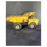Tonka yellow construction dump truck
