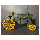 Cast-iron John Deere C2 tractor