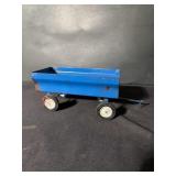 Blue farm wagon