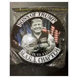 Donald Trump metal sign