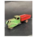 Vintage pressed steel toy truck