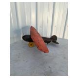 Steel toy plane
