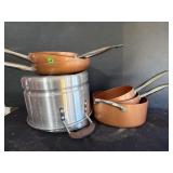 Copper chef skillets