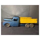 Structco blue yellow truck