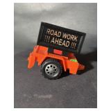 Tonka roadwork ahead trailer