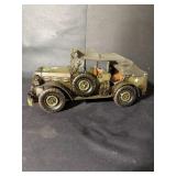 Military metal Jeep