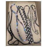 Antique jewelry beaded necklaces