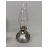 Pewter oil lantern