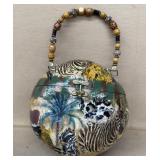 Handmade coconut shell purse