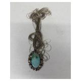 Native American Sterling silver necklace