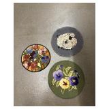 Round floor rugs