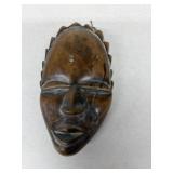Kenya hand carved wooden face