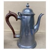 Stieff pewter coffee pot
