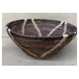Woven early basket bowl