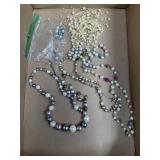 Antique beaded necklaces
