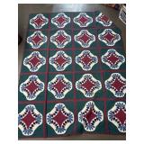 Machine stitch quilt 6