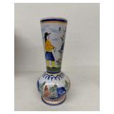 Quimper France, hand painted vase