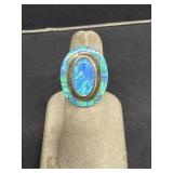 Sterling silver ring size 5 1/2