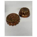 Copper Jell-O molds