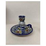 Handmade decorative candle holder PUEBLA Mexico