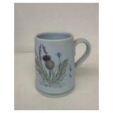 Scotland pottery, hand-painted mug