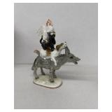 Germany, donkey, dog, cat, and chicken figurine