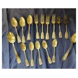 22 piece STERLING Flatware