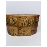 CAROLE hand-painted wooden box