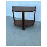 Double shelf table