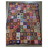 Crocheted blanket