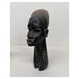 Hand carved wooden African lady