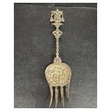 Silver Dutch antique Fork, unmarked