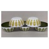 CatherineHolm enamel ice cream dishes