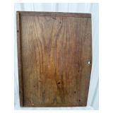 Early wooden cutting board