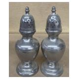 Steif pewter salt and pepper shakers