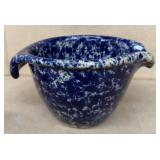 Spongeware Pottery batter bowl